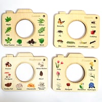 Image 2 of Wooden Nature Art Camera Activity Frames