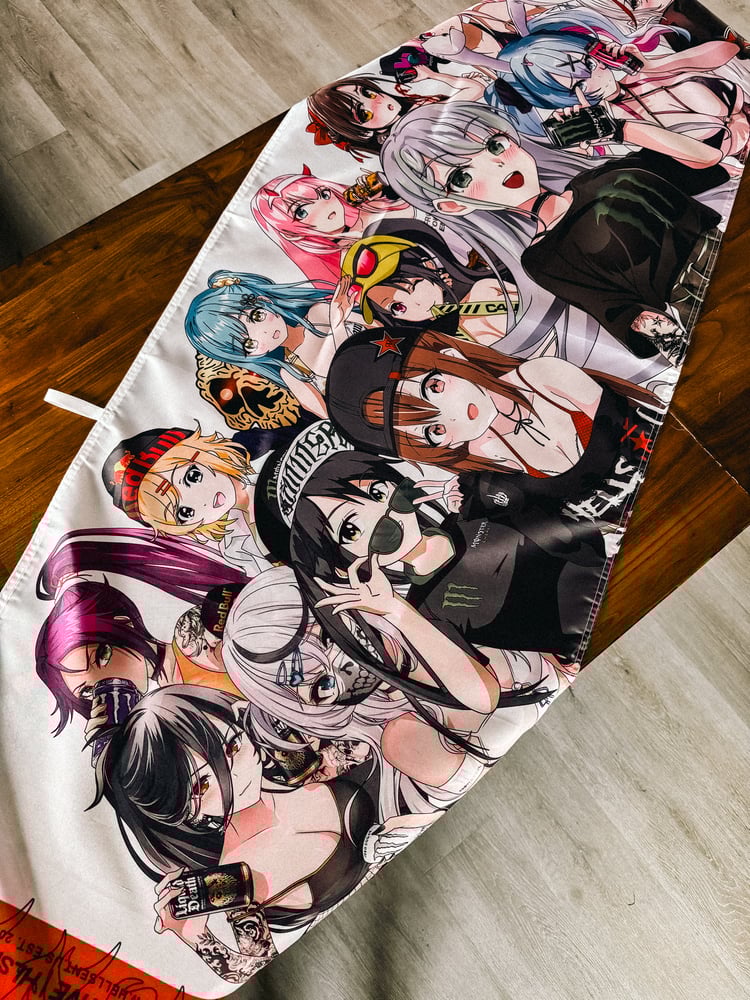 Image of Energy Drink Girls Collective Nobori Flag