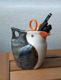 Image 1 of Dark Penguin Pencil Cup