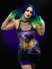 Image 5 of Medium Inferi Fishnet Mini Dress