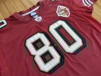 Image 1 of Reebok Authentic 49ers Jerry Rice Jersey sz 52