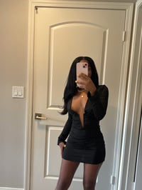 Image 1 of Black Mini Dress
