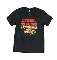 Image 3 of Cumbia, Rebeldia & Resistencia T-Shirt