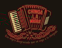 Image 3 of Chinga la Migra T-Shirt