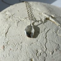 Image 3 of Molten Necklace | Green Sapphire