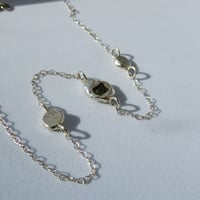 Image 3 of Molten Choker Necklace | Grey Sapphire