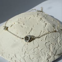 Image 2 of Molten Choker Necklace | Grey Sapphire