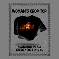 Image 1 of WWA025 - Hallowwween Women's Crop Top
