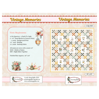 Image 18 of VINTAGE MEMORIES Quilt Kit 68" x 68" featuring FORGOTTEN MEMORIES 
