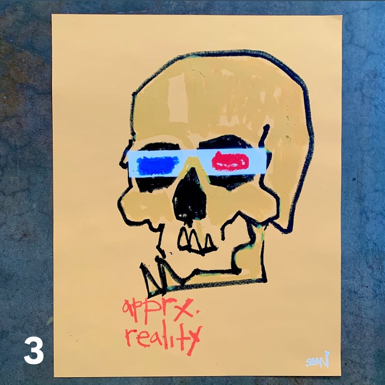 apprx. reality 16x20 original painting 4versions Image 4