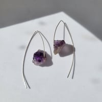 Image 1 of Amethyst Earrings | Sterling Silver
