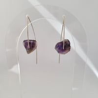 Image 3 of Amethyst Earrings | Sterling Silver