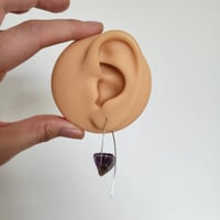 Image 5 of Amethyst Earrings | Sterling Silver