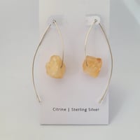 Image 5 of Citrine Earrings | Silver