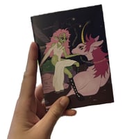 Image 1 of Illustrated Grid Notebook- Alien Fantasy