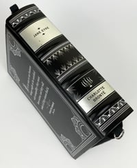 Image 3 of Jane Eyre Book Purse, black, Charlotte Bronte
