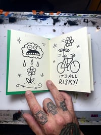 Image 3 of SHRUBBERY - Tattoo flash booklet