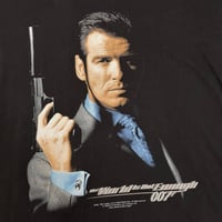 Image 2 of 1999 James Bond The World Is Not Enough Movie Promo Tee XL 24x30