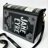Image 1 of Jane Eyre Book Purse, black, Charlotte Bronte