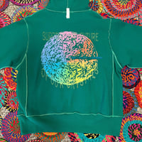 Image 4 of NEW Guess x Advisory Board Crystals Hoodie Emerald Green XXL