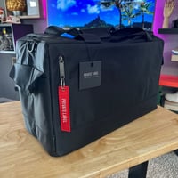 Image 1 of NEW Private Label Black Bomber Travel Duffle (Retail $165)
