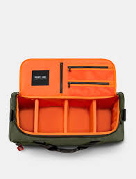 Image 2 of NEW Private Label Black Bomber Travel Duffle (Retail $165)