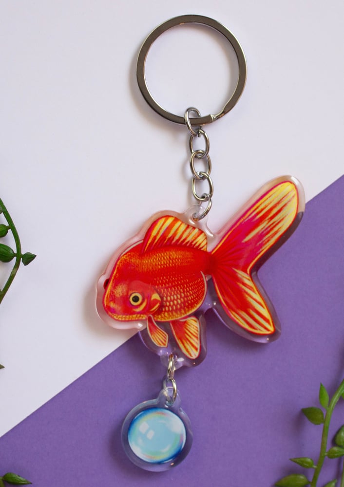 Image of Goldfish Connection Keychain