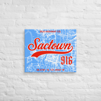 Image 2 of SACTOWN 916 (20"x24" BLU/RED)