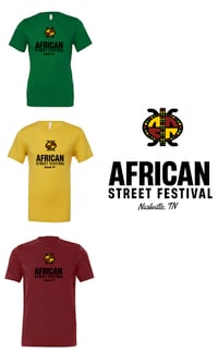 African Street Festival (Nashvile, TN) logo T-shirt