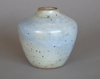 Image 1 of Blue mottled vase 