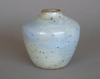Image 2 of Blue mottled vase 