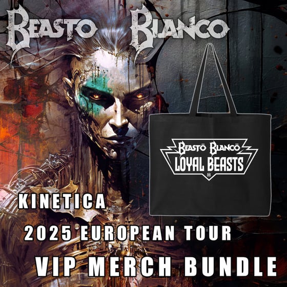 Image of BB 2025 KINETICA EUROPEAN TOUR VIP MERCH BUNDLE (PRESALE)