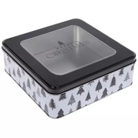 Image 2 of Four Boxer Angel Ornament Tin Box Set #11