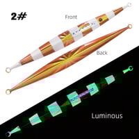 Image 3 of Orange Creamsicle Slow Pitch Jig