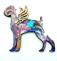 Boxer Rainbow Angel Ornament NO.8