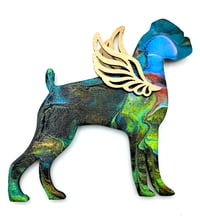 Boxer Rainbow Angel Ornament NO.9