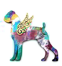 Boxer Rainbow Angel Ornament NO.10