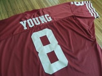 Image 1 of Wilson x Pro Line "Steve Young" 49ers Jersey sz 56