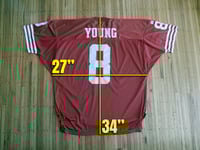 Image 5 of Wilson x Pro Line "Steve Young" 49ers Jersey sz 56