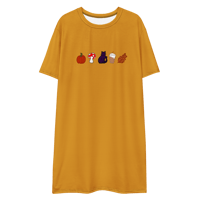 Image 4 of Studio Purr Autumn Vibes T-shirt Dress