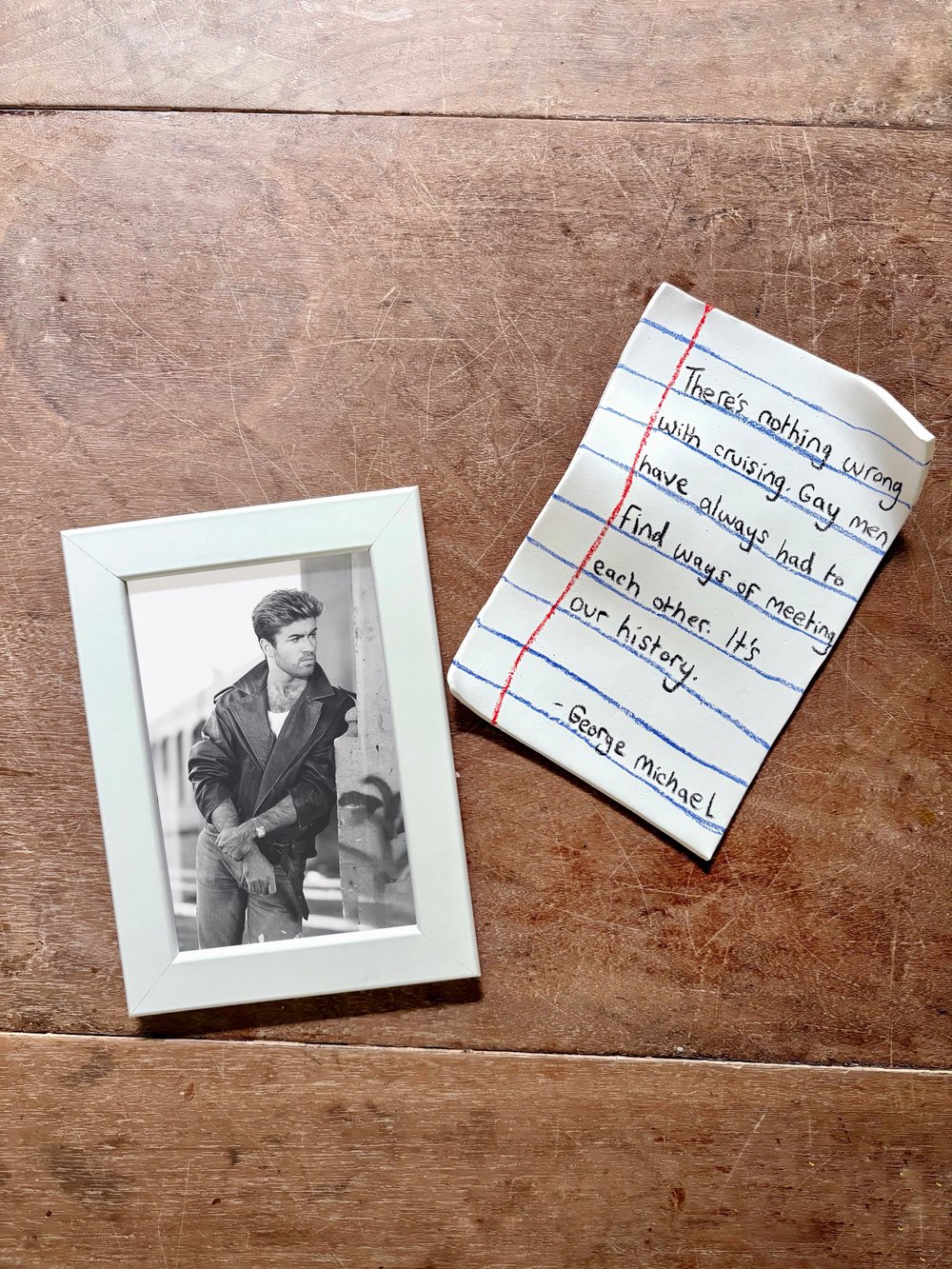Image of George Michael ‘Cruising’ Porcelain note