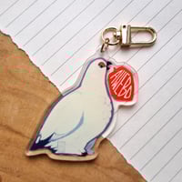 Image 1 of Ptarmigian AWEBO Keychain [two-sided]