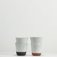 Image 2 of white wrap cups