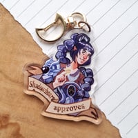 Image 1 of BG3 | Shadowheart Approves Keychain [two-sided]