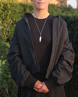 Image of *SALE - was £145* silver quill necklace