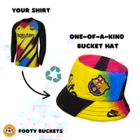 Image 2 of Custom Bucket Hat Made From Your Shirt