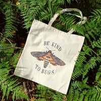Image 1 of Be Kind to Bugs Tote Bag