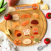 Bready blobs sticker sheet 🍞🧈