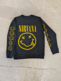 Image 5 of Nirvana "Smiley" One-off Hoodies and Sweaters