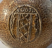 Image 3 of Seventeenth Century Bartmann Jug; Dated 1603.